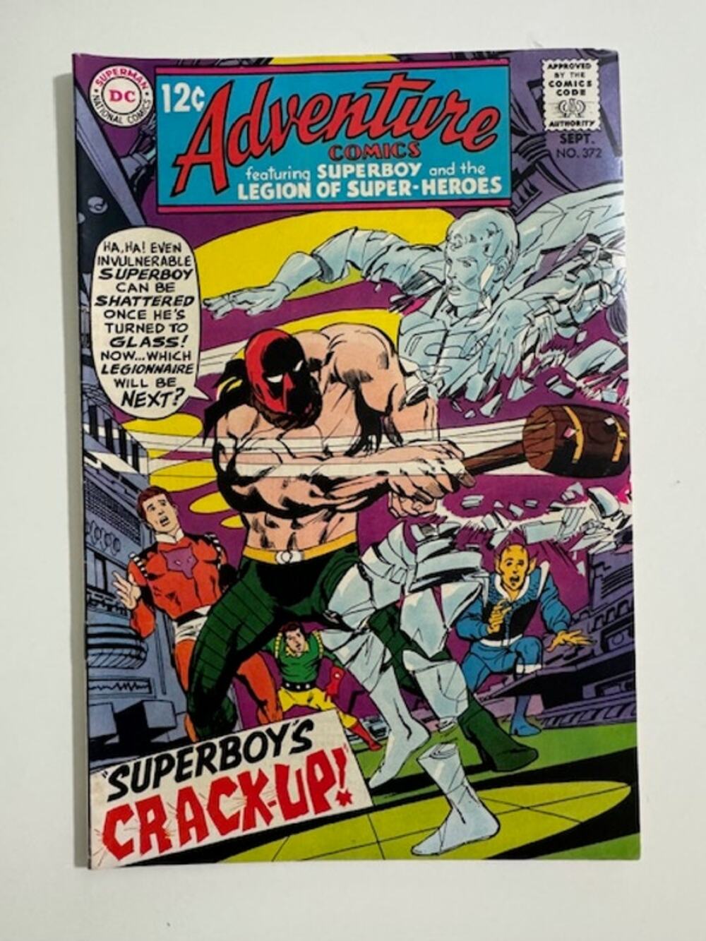 Adventure Comics #372 DC 1968 Silver Age Comic Book- Excellent Condition